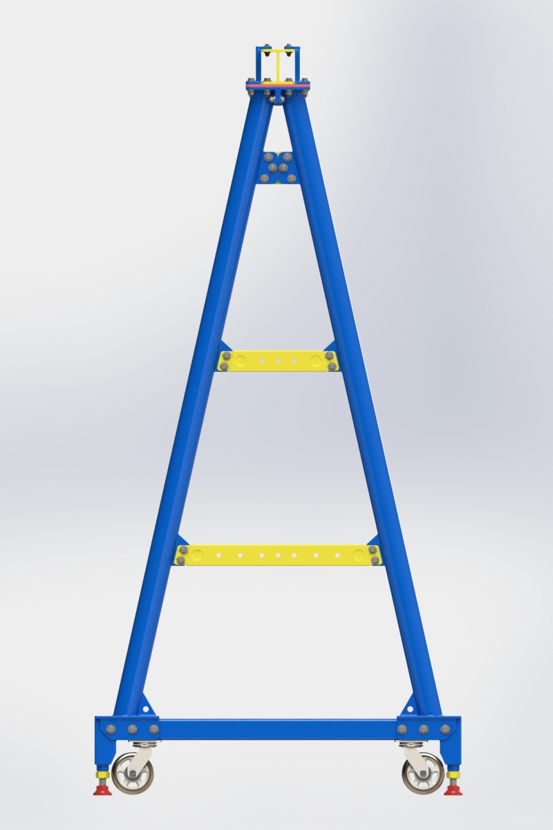 用SolidWorks軟件設計一款逼真的門式起重機