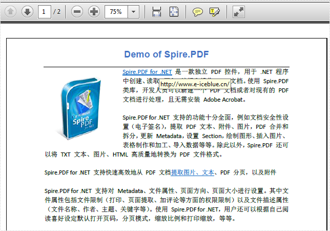 PDF管理控件Spire.PDF使用教程：如何添加、更新和刪除超鏈接