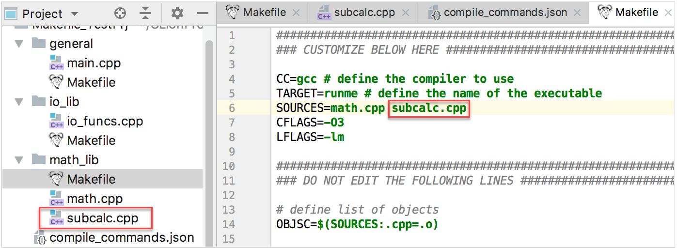 跨平臺IDE集成開發環境Clion教程：管理Makefile項目