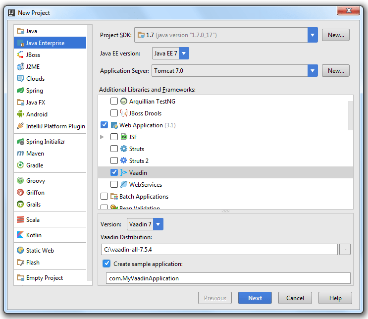 Java開發(fā)平臺IntelliJ IDEA教程：Vaadin入門