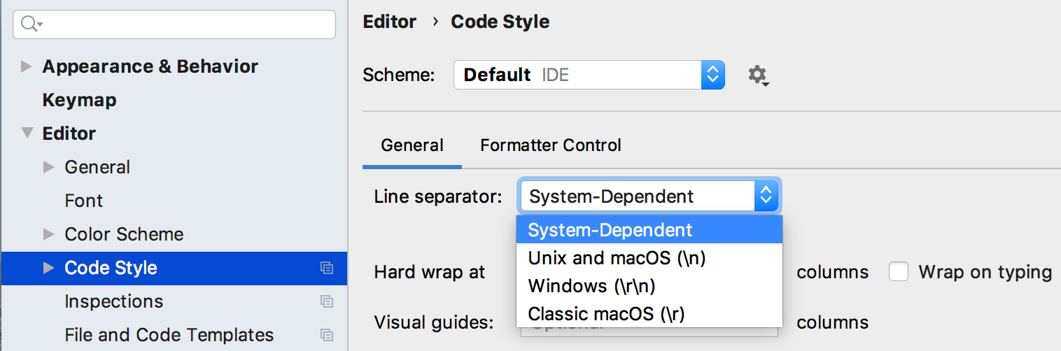 Pycharm IDE設置系列教程（五）：配置行分隔符