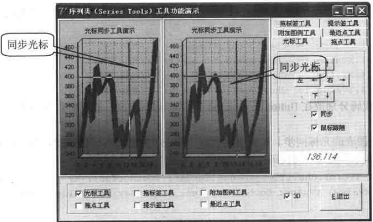 光標（同步）工具使用效果