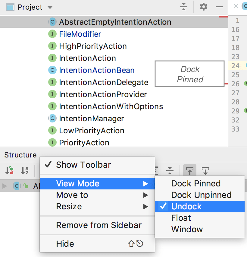 IntelliJ IDEA IDE設置系列教程（九）：工具窗口查看模式