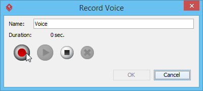 開始錄音