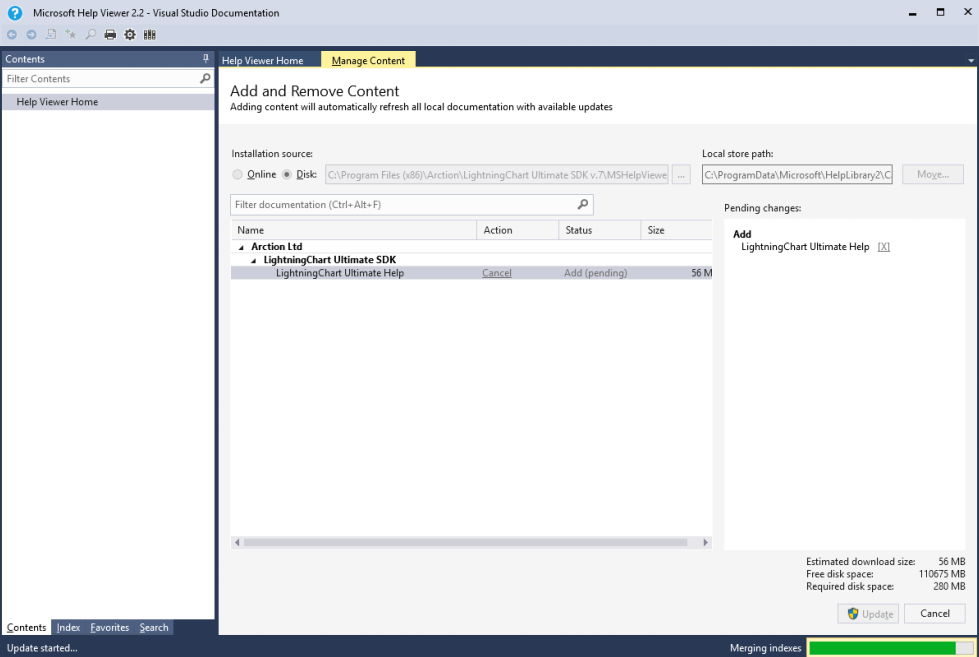 WPF\Winforms圖表LightningChart.NET中文用戶手冊（三）：手動配置Visual Studio