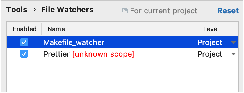 跨平臺IDE集成開發環境Clion入門教程（二十四）：File Watcher