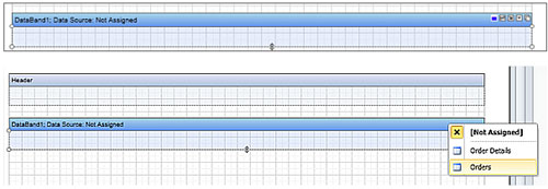 Stimulsoft Reports.Wpf，報表檢測器，數據源，訂單，修復報表