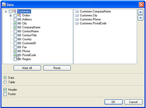 Stimulsoft reporting,Business Objects,智能報表,報表設計器,商業對象,實體模型